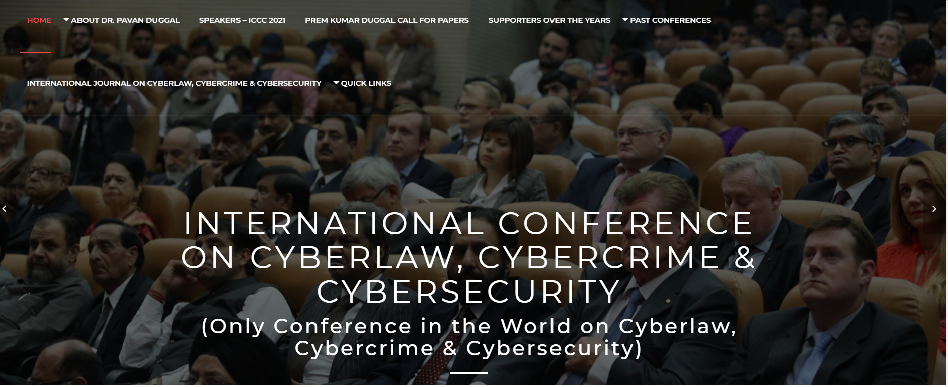 International Conference on Cyberlaw, Cybercrime & Cybersecurity